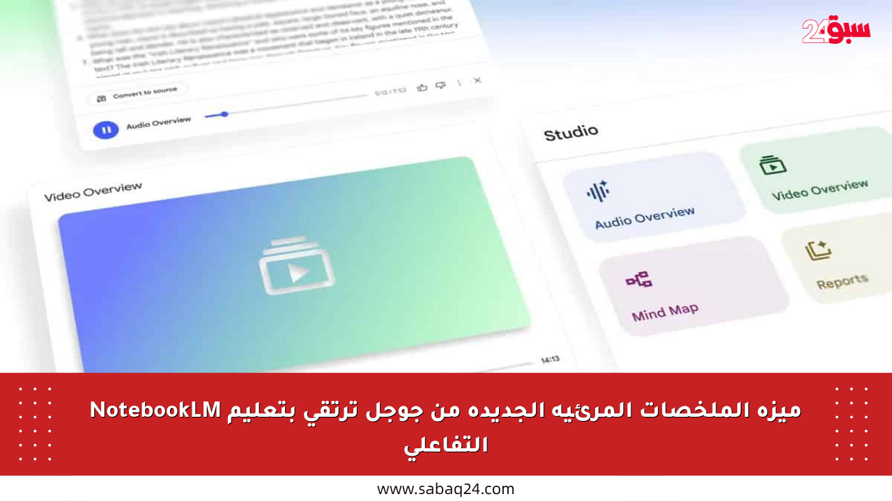 ميزة الملخصات المرئية الجديدة من جوجل ترتقي بتعليم NotebookLM التفاعلي
